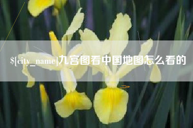 南宁九宫图看中国地图怎么看的