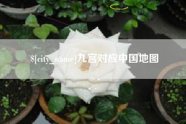 南宁九宫对应中国地图
