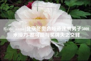 南宁北京冬奥会短道速滑男子5000米接力-都可能与奖牌失之交臂