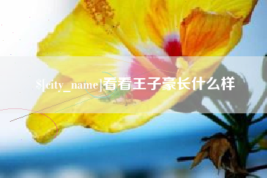 南宁看看王子豪长什么样