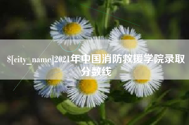 南宁2021年中国消防救援学院录取分数线