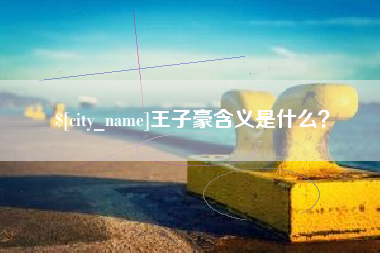 南宁王子豪含义是什么？