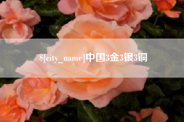 南宁中国3金3银3铜