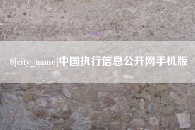 南宁中国执行信息公开网手机版