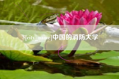 南宁中国的消防大学