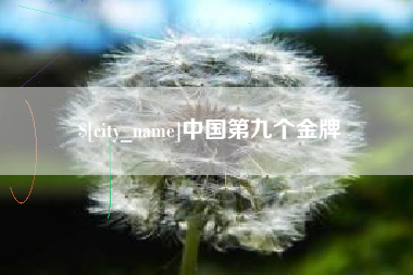 南宁中国第九个金牌