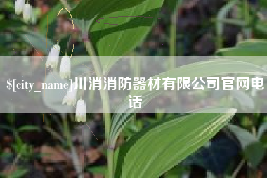 南宁川消消防器材有限公司官网电话