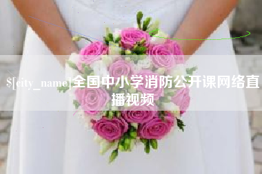 南宁全国中小学消防公开课网络直播视频
