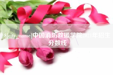南宁中国消防救援学院2021年招生分数线