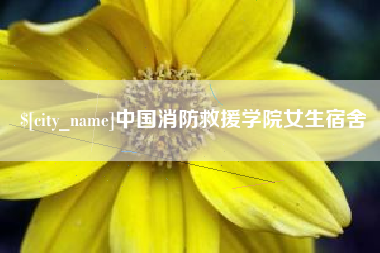 南宁中国消防救援学院女生宿舍